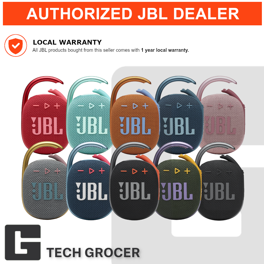 Jbl clip 4 ultra portable waterproof speaker shopee philippines