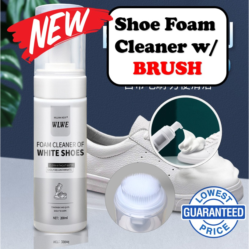 Shoe Whitener White Shoe Foam Cleaner Whiten Refreshed Polish Cleaning Tool Sneakers Shopee