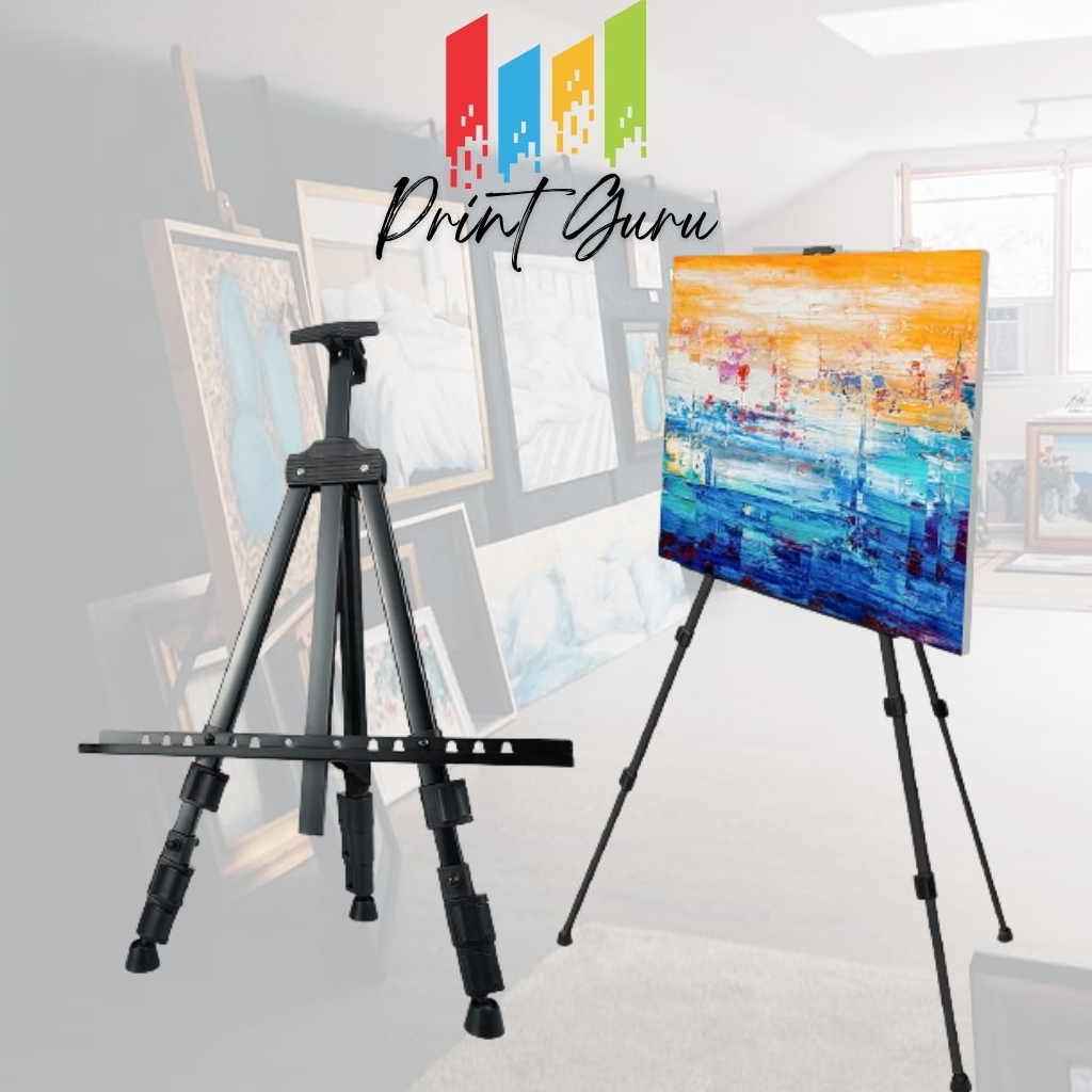 Adjustable and Foldable Easel Stand with Carry Pouch / Telescopic ...