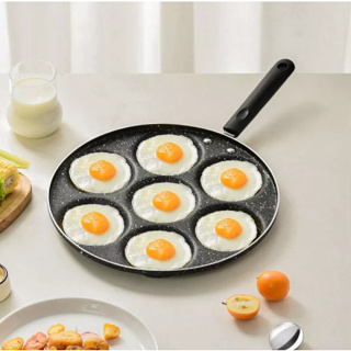 Egg Pan, 3/4/7 Cups Mini Frying Egg Pans, Nonstick Skillet Omelet