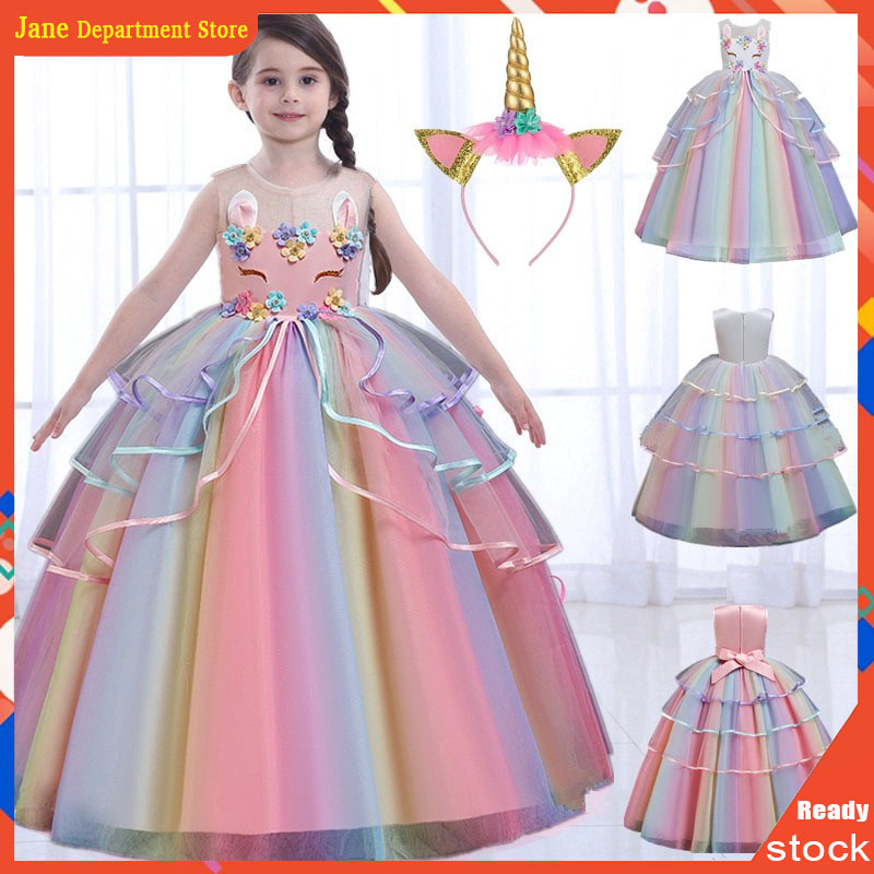 Unicorn gown clearance for kids