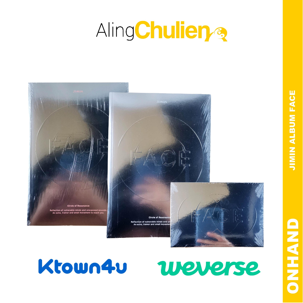 JIMIN Solo Album FACE WEVERSE SHOP EARLY BIRD POB Ktown4u BTS Shopee Philippines