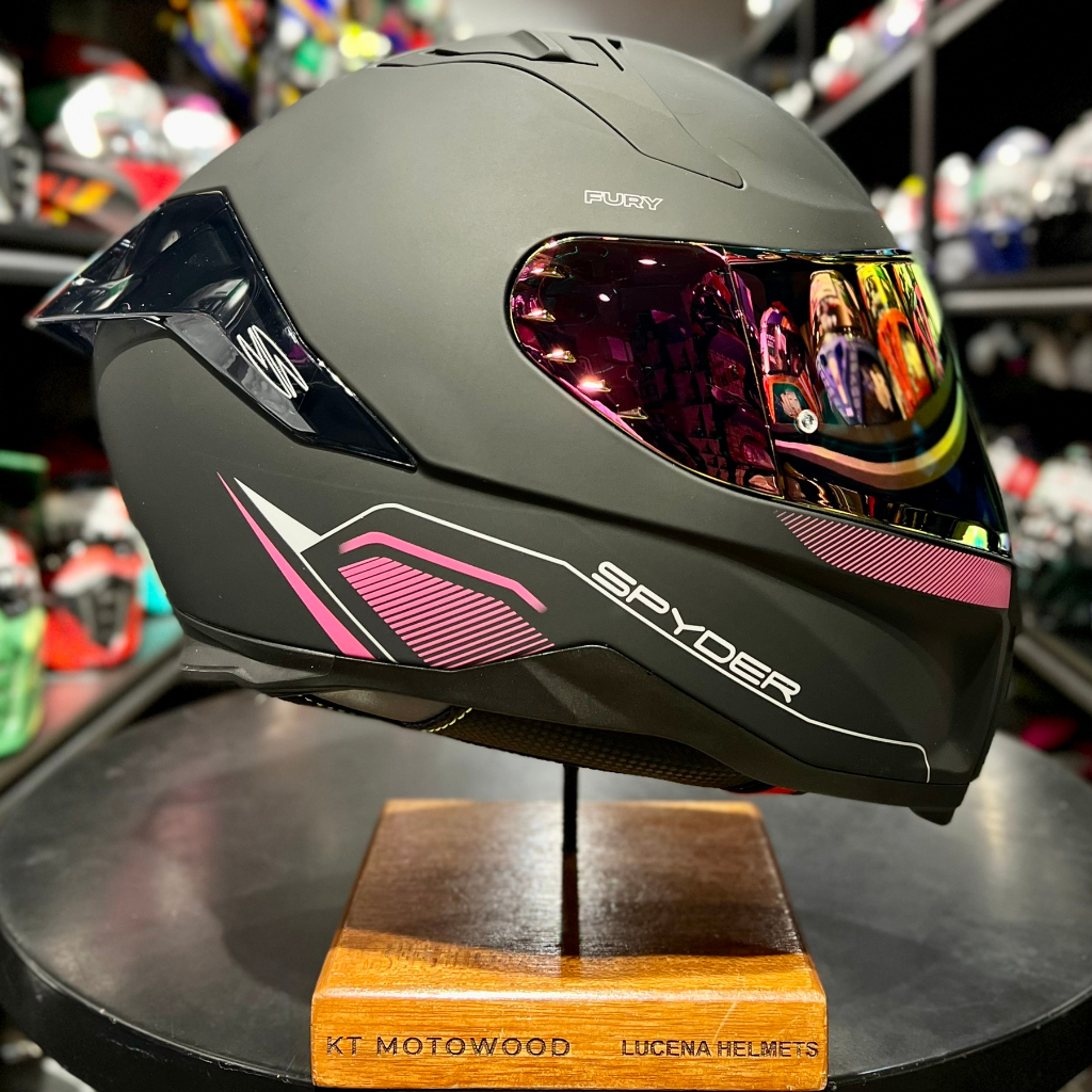 Spyder Helmet Fury V2 Full Face Dual Visor | Shopee Philippines