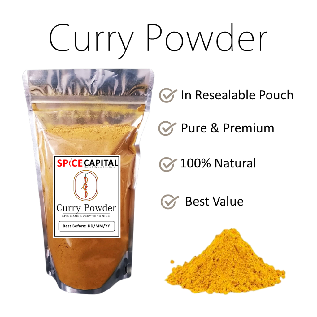 Spices, Seasonings and Condiments Trial pack 100g in Resealable pouch ...