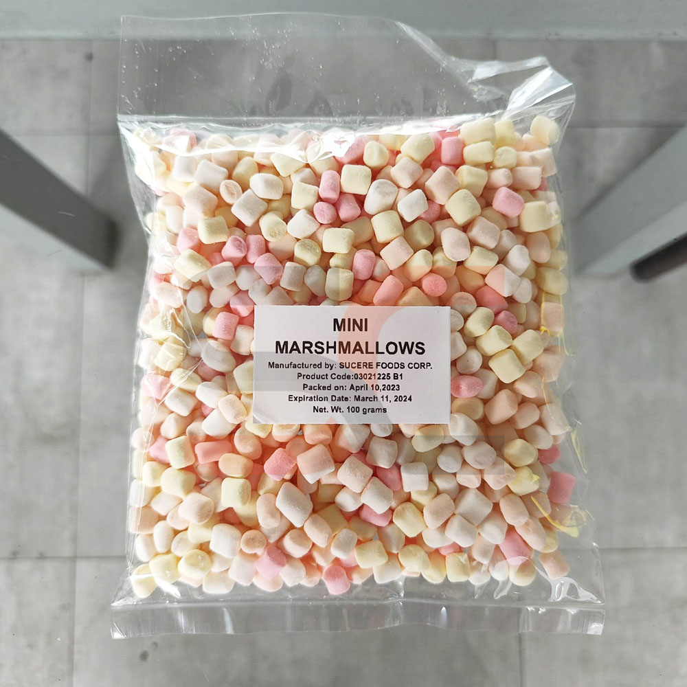 Mini Marshmallows 100g Scramble Shake Toppings Mallows Shopee Philippines