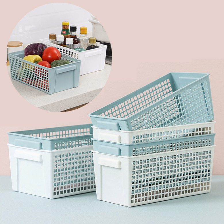 COBU Snacks Organizer Storage Rectangular Plastic Basket Container ...