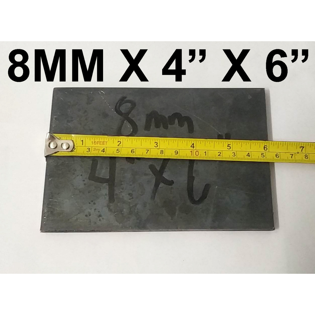 Ms Base Plate 8mm X 4