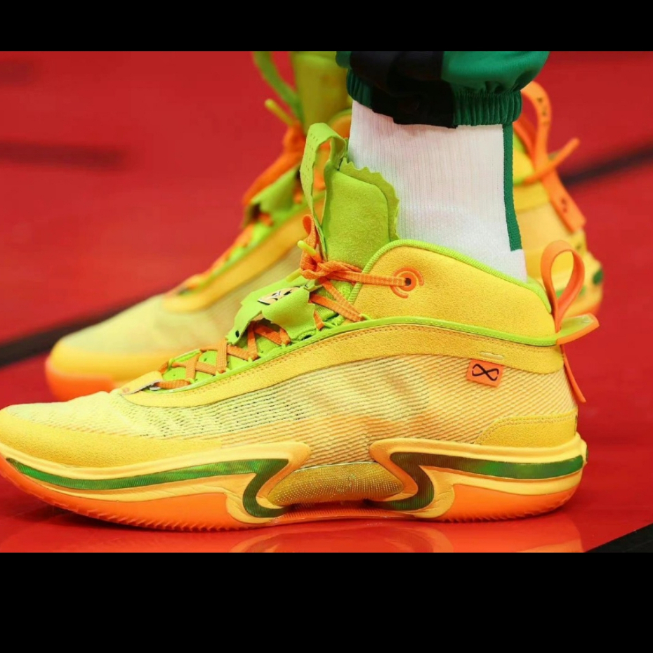 Jordan Aie Jordan 36 Nitro“Tatum”high top basketball shoes antislip