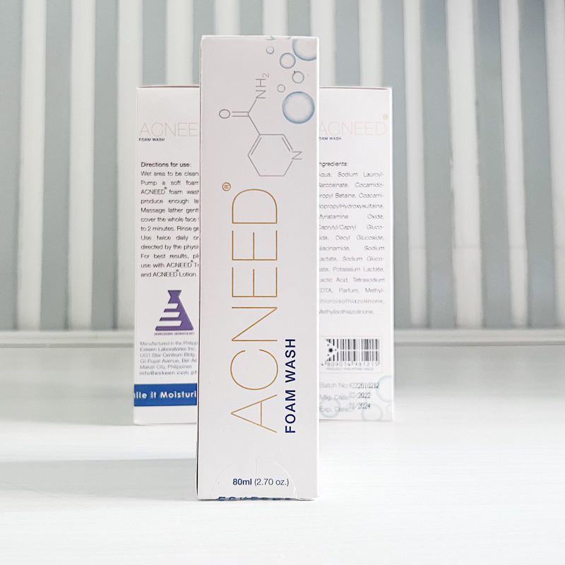 Acneed Facial Wash (Niacinamide, Salicylic Acid, Zinc) Shopee Philippines