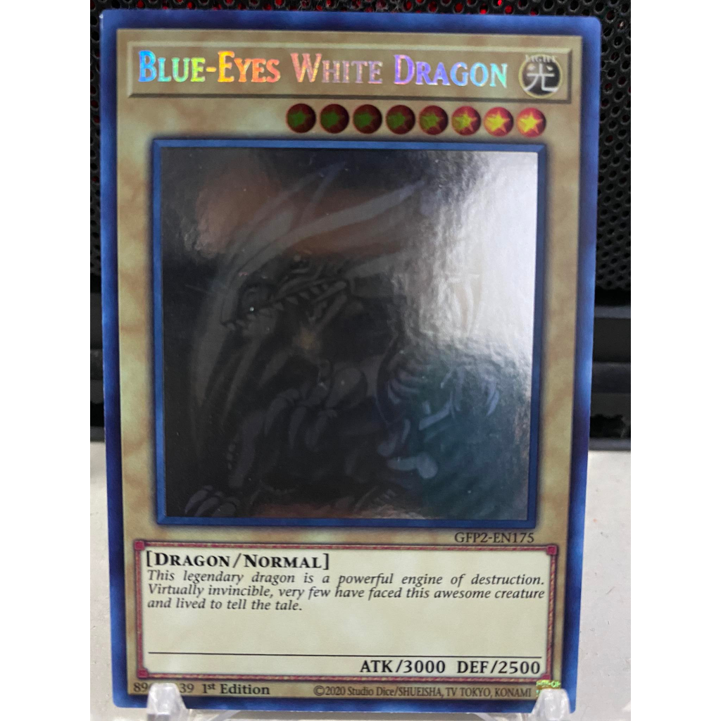BlueEyes White Dragon GFP2EN175 Ghost Rare 1st Edition Shopee