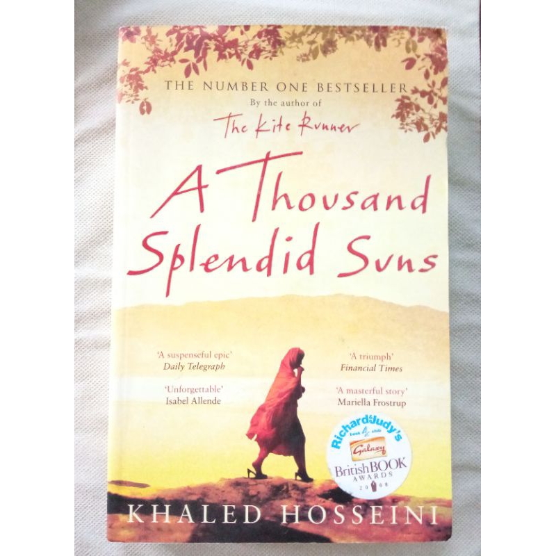 A Thousand Splendid Suns by: Khaled Hosseini (Big TPB) | Shopee Philippines
