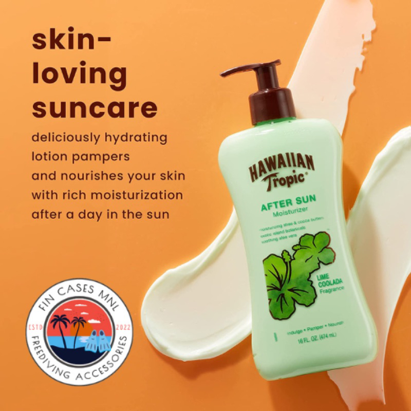 Hawaiian Tropic Coolada After Sun Body Lotion and Moisturizer 474 ml