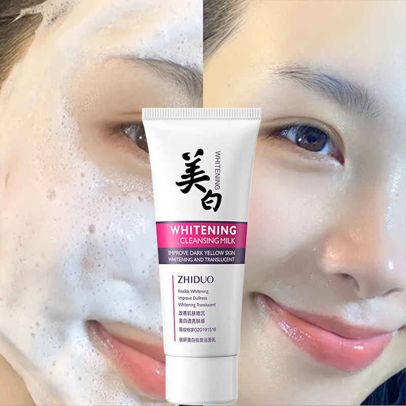 Facial Foam Cleanser Whitening Freckle Lightening Pigmentation ...