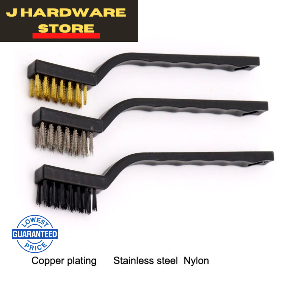 Anton Wire Brush Set Brass Stainless Steel Wire Brush for Cleaning