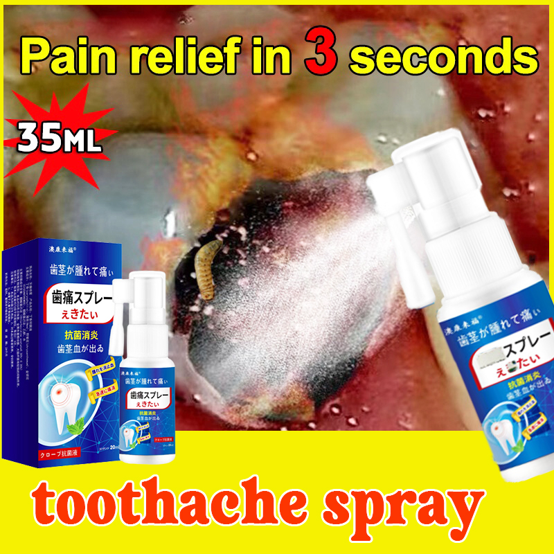 Toothache oral spray toothache reliever toothache pain relief teeth