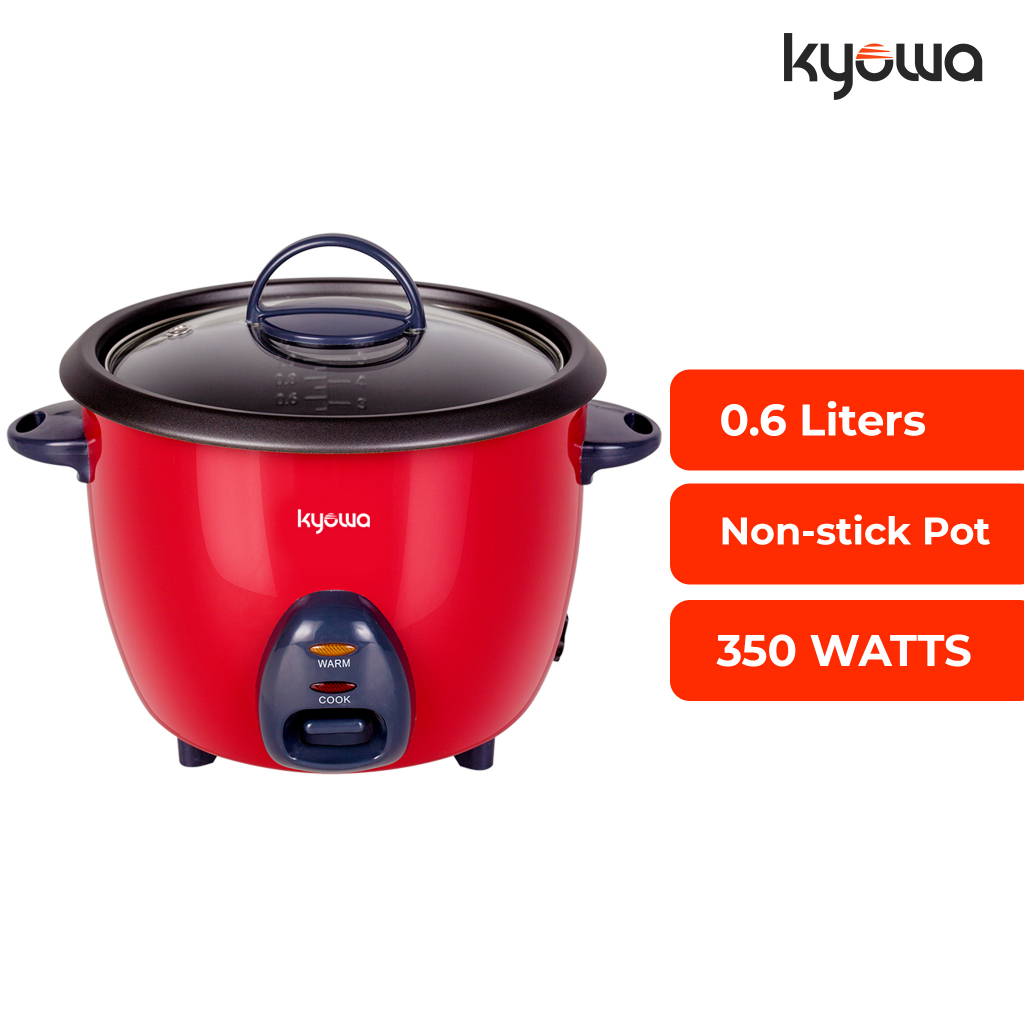 Kyowa Rice Cooker 0.6L (Red) KW-2035 | Shopee Philippines