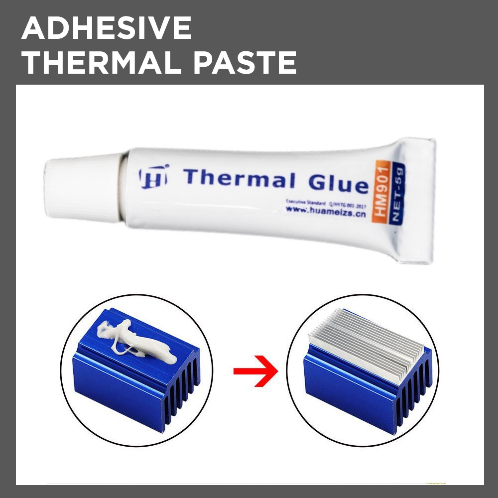 Adhesive Thermal Paste / Sticky Thermal Paste Heatsink Plaster CPU