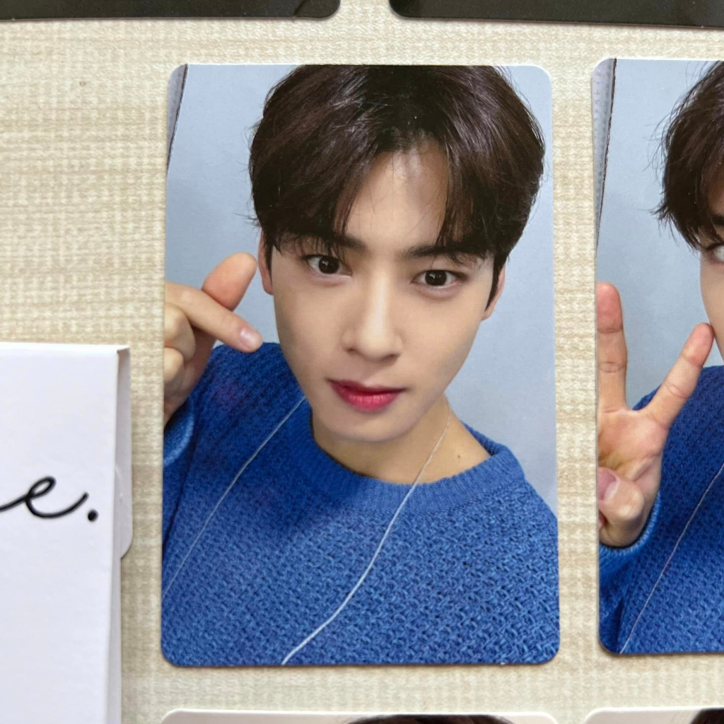 CHA EUN WOO Photo Exhibition Official Photocard PC | Shopee Philippines