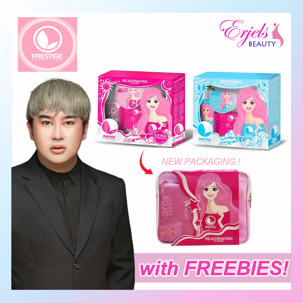 PRESTIGE SETS | Rejuvenating Plus Set | Whitening Facial Set | Shopee ...