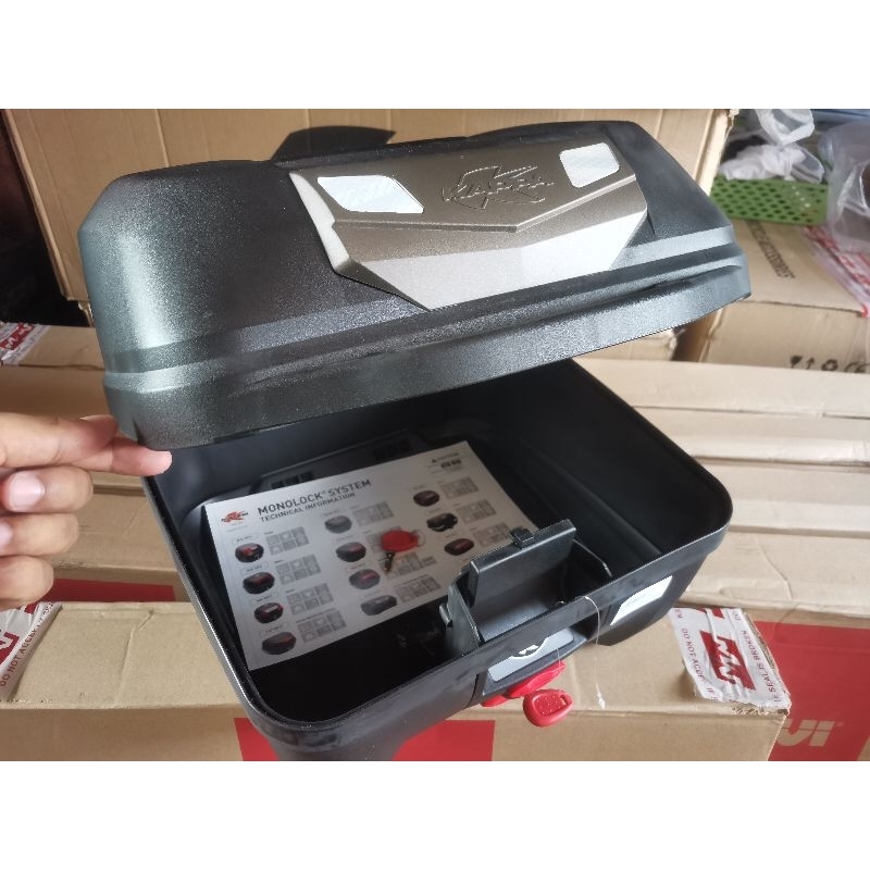 KAPPA BOX 32LITERS 100% ORIGINAL TOP BOX | Shopee Philippines