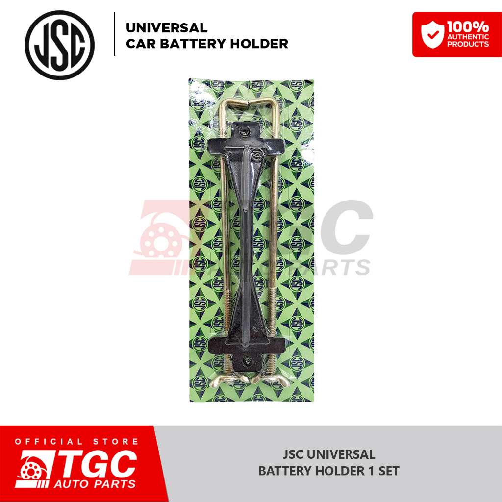 JSC Car Battery Holder Universal with Bracket / Holder for Battery
