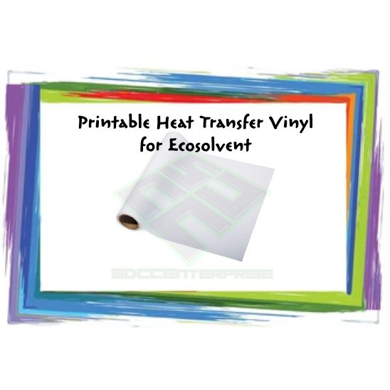 Printable Heat Transfer Vinyl for Ecosolvent Ink | Shopee Philippines