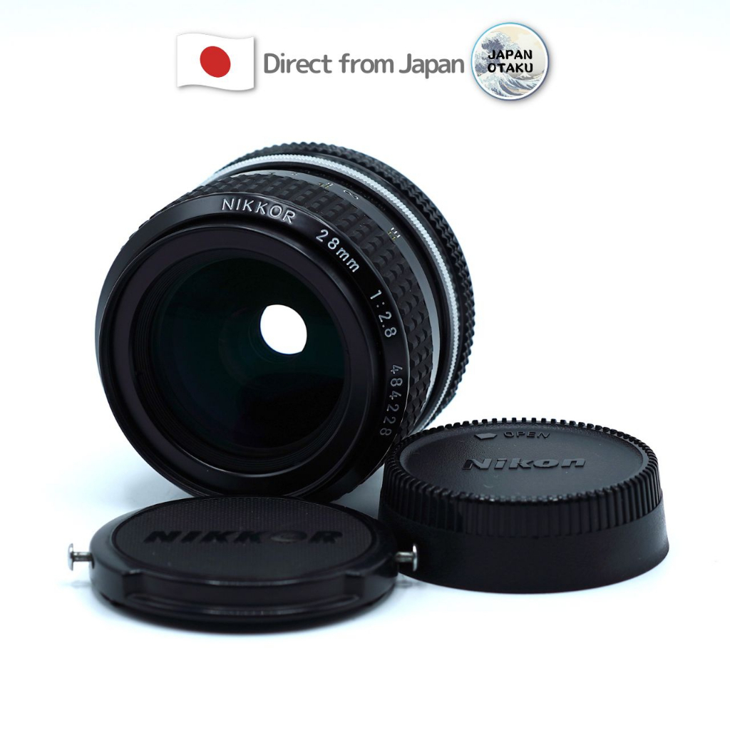 [Used in Japan] " Vintage Lens " Nikon Ai NIKKOR 28mm f/2.8 Released in