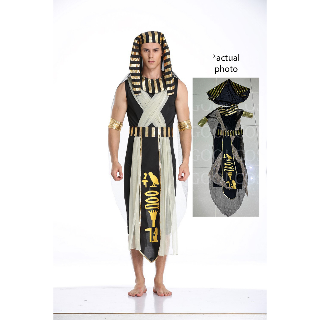 United Nations Egypt Boy Costume Egyptian Pharaoh Cosplay for Men