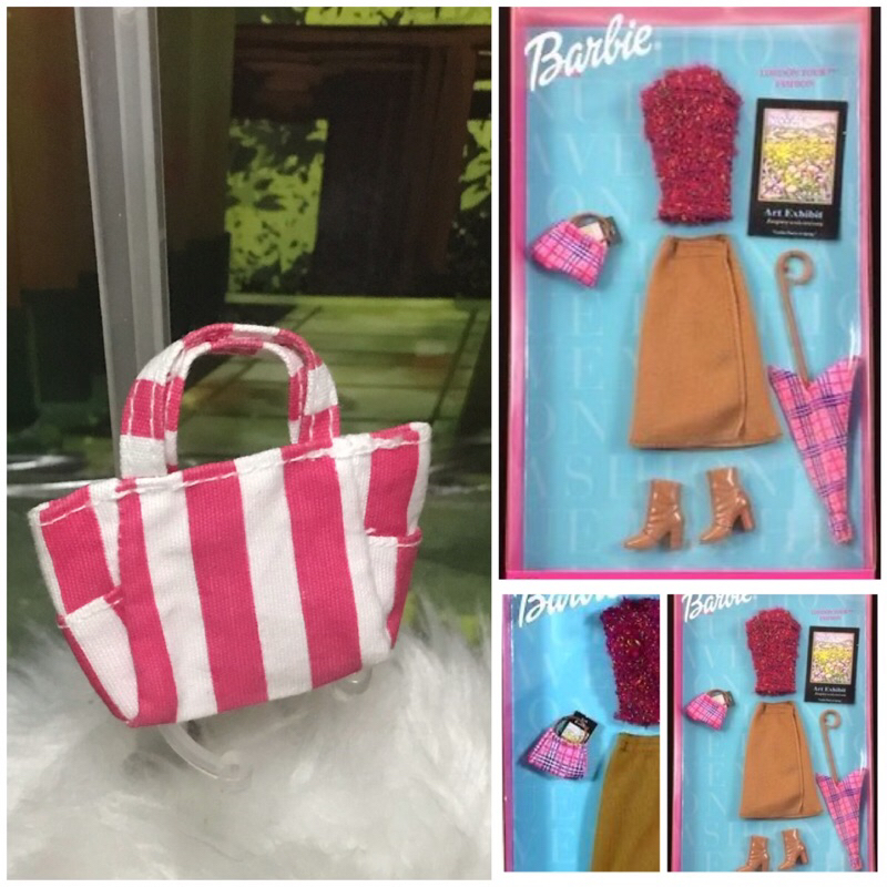 Tenue Barbie Fashion Avenue - Collection London Tour (2001) - Mattel - Vintage NEUF