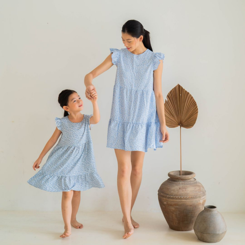 Snowflake Eve Dress Mom and Daughter | Shopee Philippines