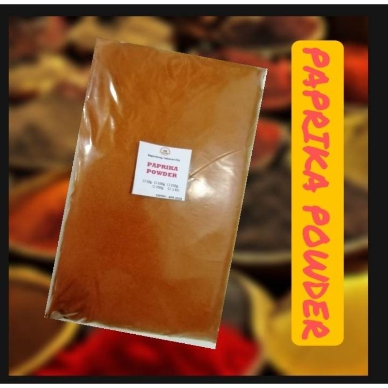 Paprika powder 50g, 100g, 250g Shopee Philippines