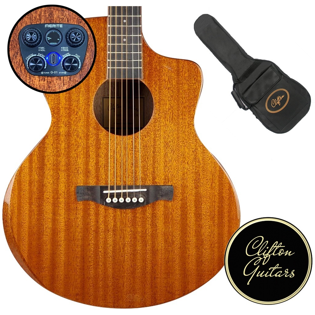 Clifton S Series S3 Grand Orchestra Mahogany Acoustic Guitar Shopee