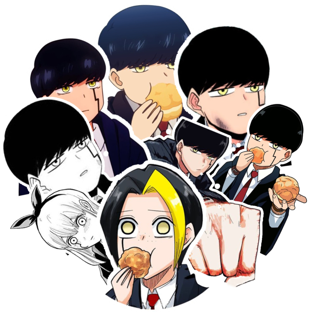 Mashle Anime Sticker Pack (29pcs) | Shopee Philippines