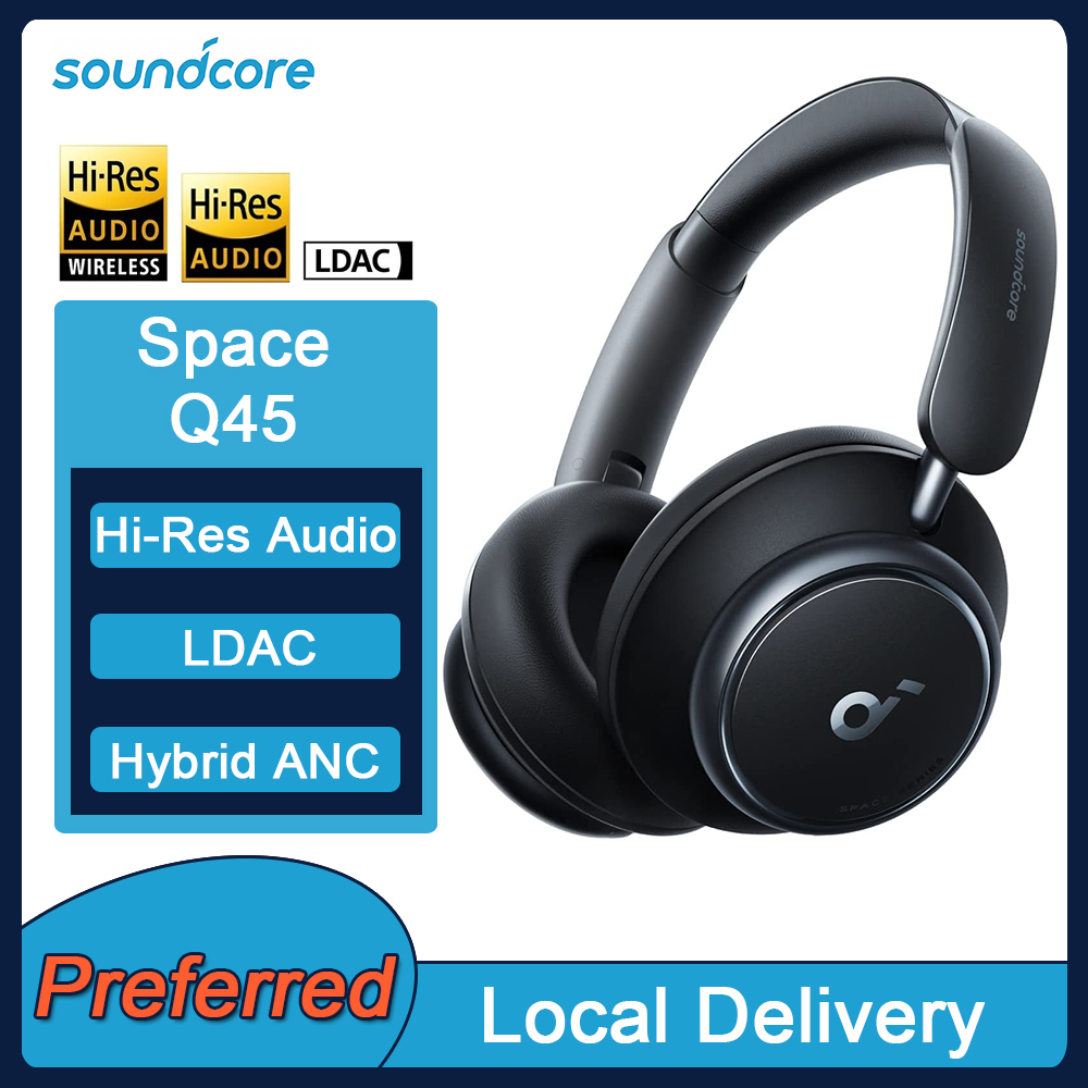 Original SoundCore Space Q45 Active Noise Cancelling Headphones LDAC Hi ...