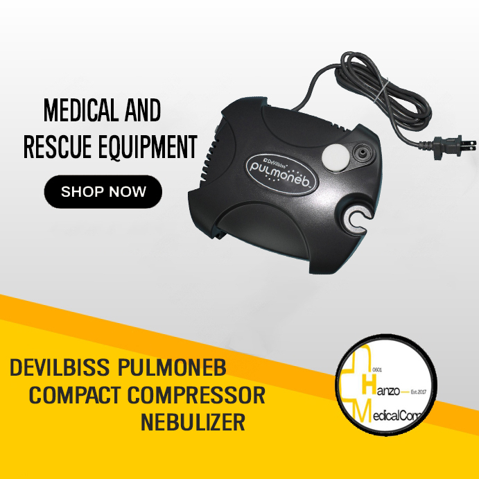 COMPACT COMPRESSOR NEBULIZER (DEVILBISS PULMONEB) | Shopee Philippines