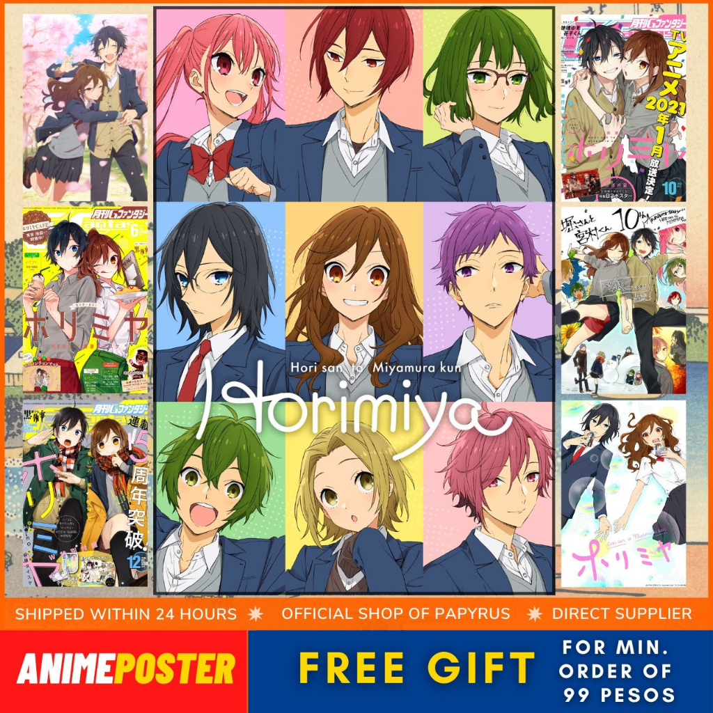 Horimiya Official Anime Poster / A4 Posters / PAPERRICA Shopee