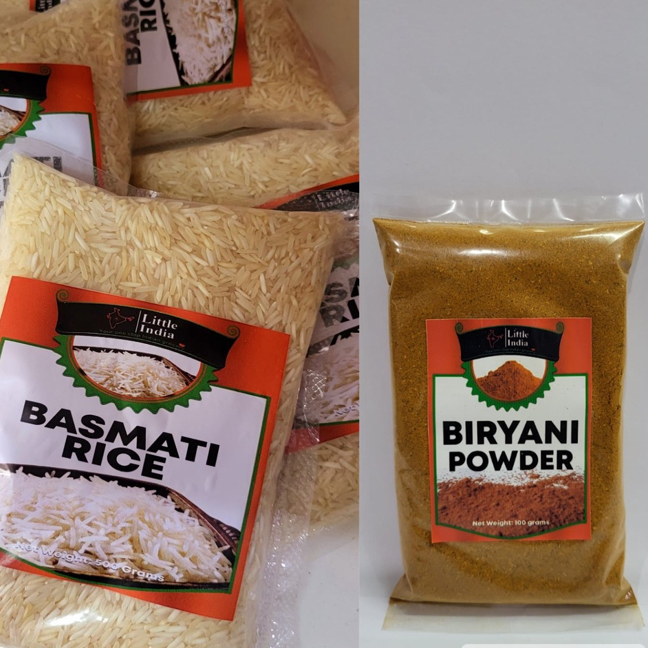 Bundle Deal Biryani Lovers (BASMATI 1KG) (BIRYANI 100G) | Shopee ...