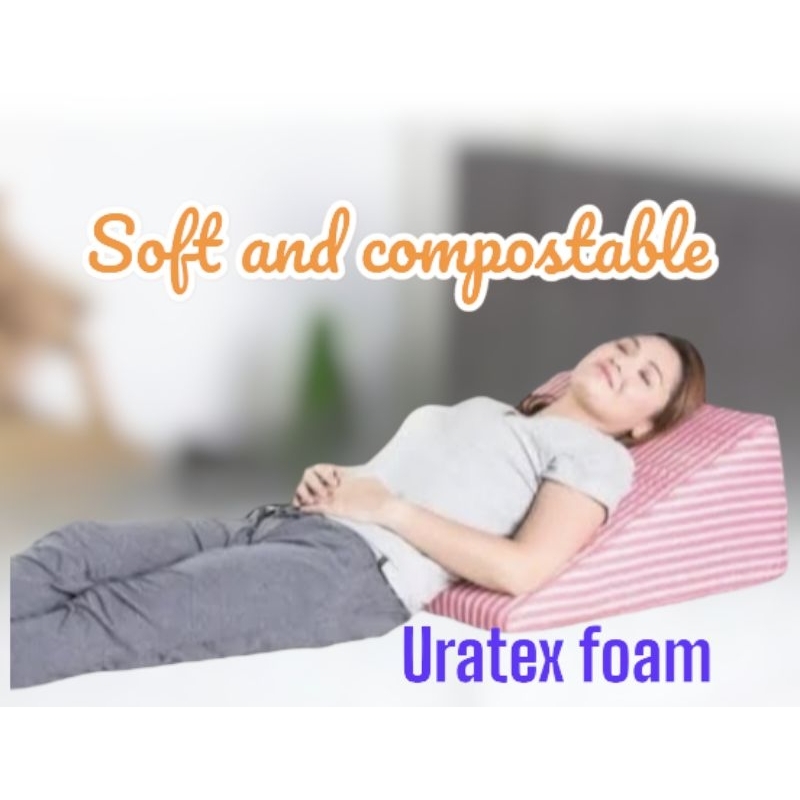 best wedge pillow uratex for back pillow Shopee Philippines