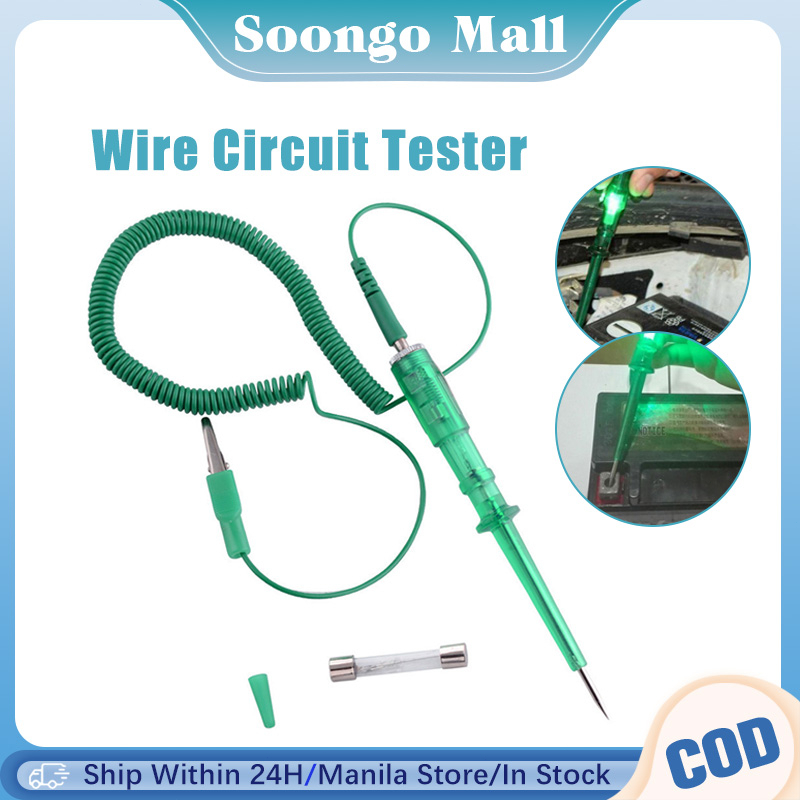 Car Wire Circuit Tester DC 624V Voltage Circuit Tester Copper Test