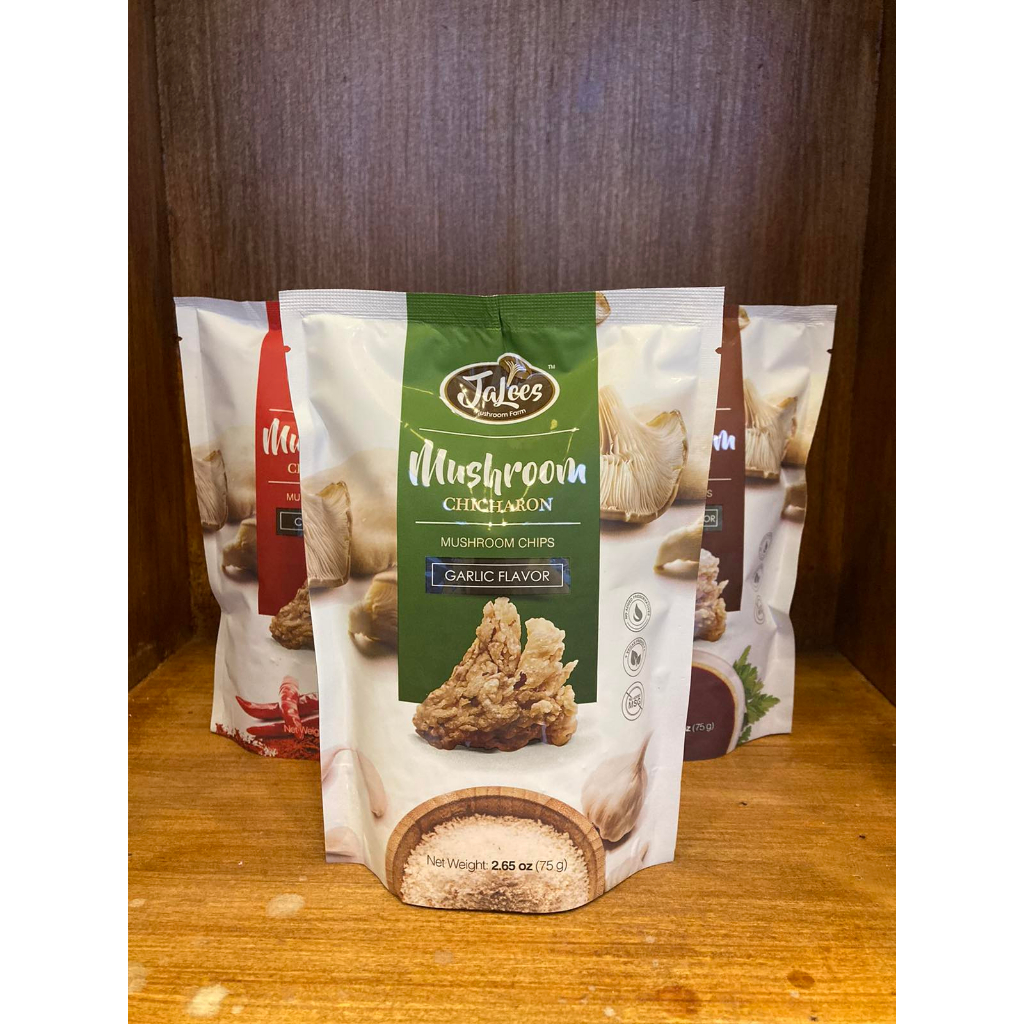 JALEES MUSHROOM CHICHARON CHIPS 75g | Shopee Philippines