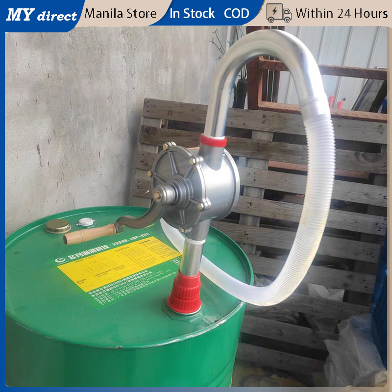Diesel pump rotary Hand Drum Barrel Syphon Self Priming Pump Fuel