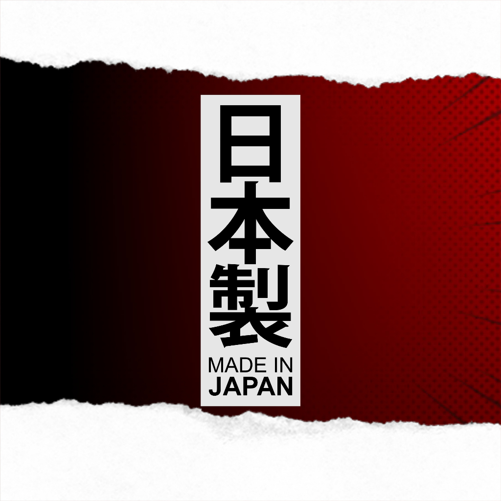 MADE IN JAPAN decal cutout sticker for car/motorcycle and helmet ...
