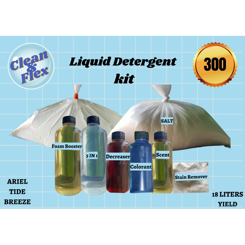 Clean&Flex Liquid Detergent Kit Shopee Philippines