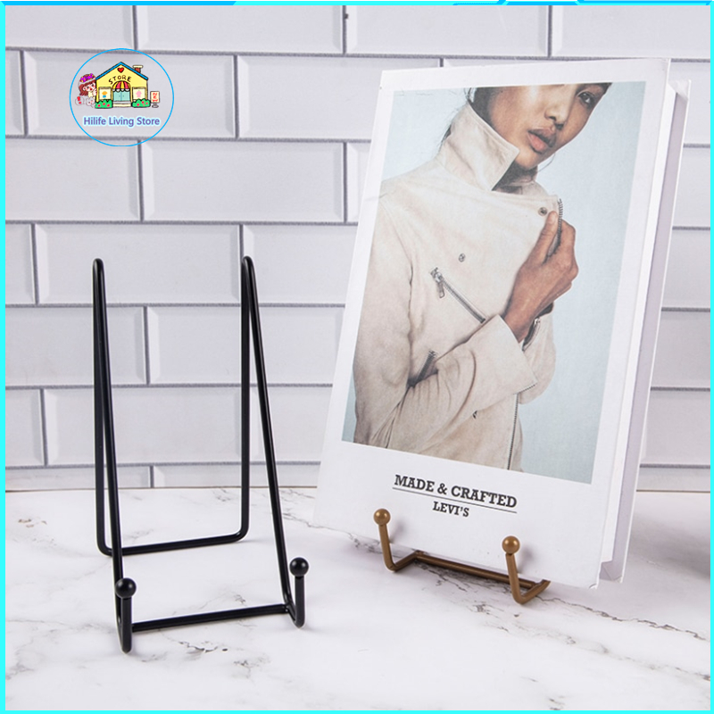 Plate Display Stand Picture Easel Metal Plate Stands Holder Display