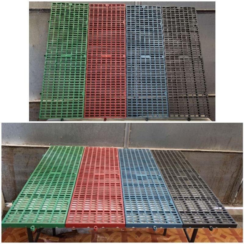 Plastic matting for dog best sale cage sizes