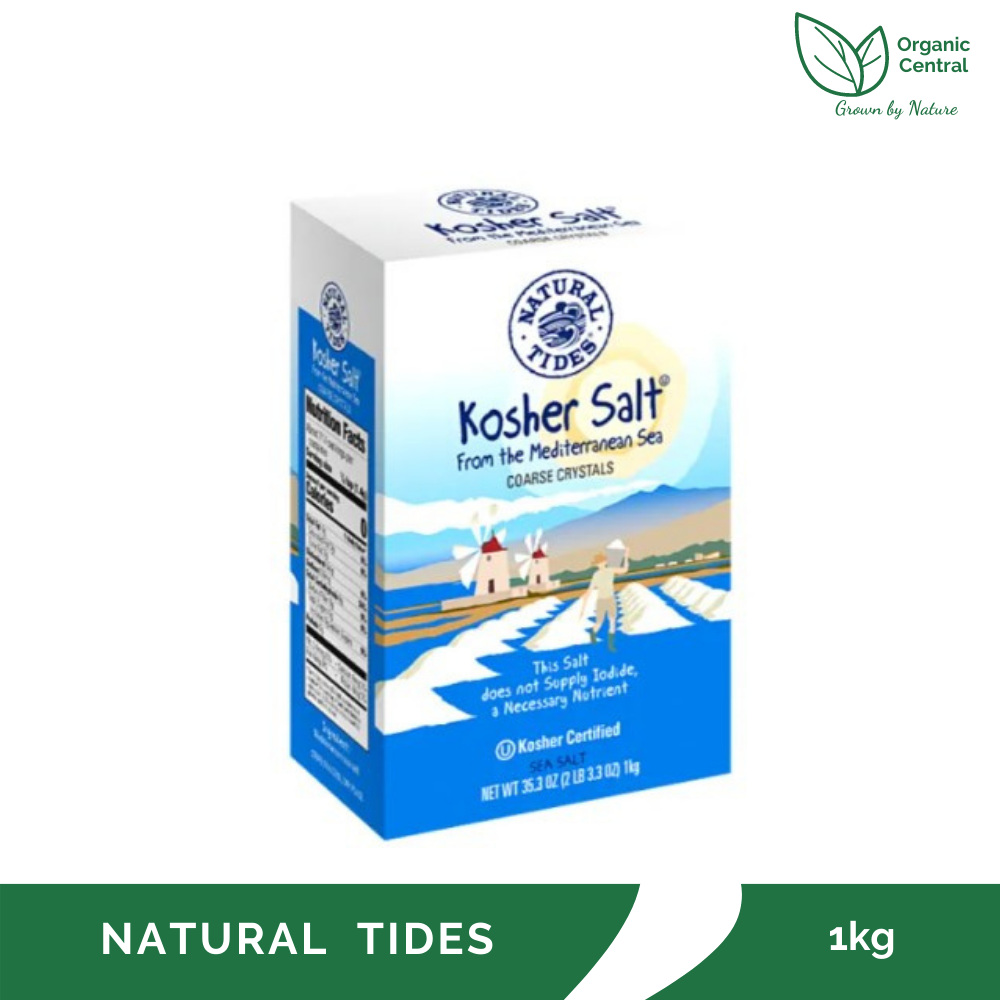 Natural Tides Mediterranean Kosher Salt 1kg Shopee Philippines