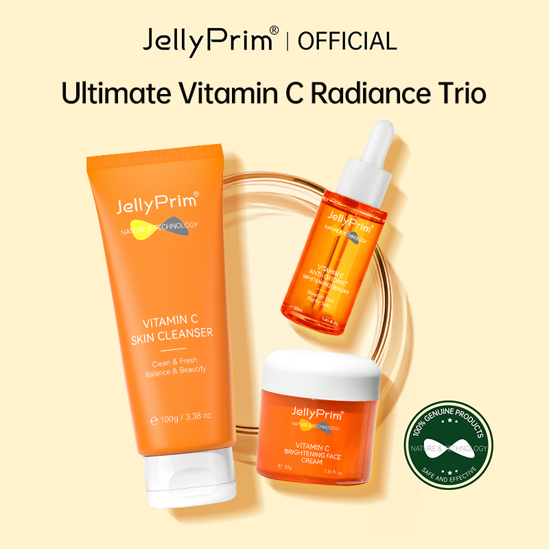 JellyPrim Vitamin C Whitening Facial Moisturizer Melasma Dark Spots