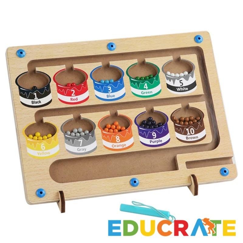 EducratePH Color Classification Maze game for Toddler Magnetic board ...