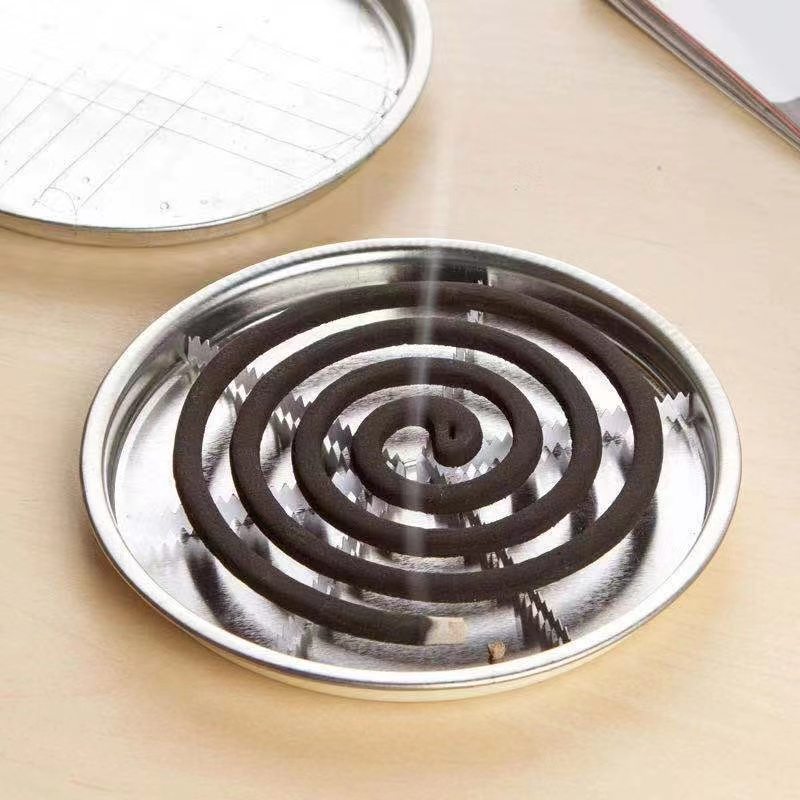 infinite COD Mosquito Coil Holder Large Metal Repellent Rack With Cover ...