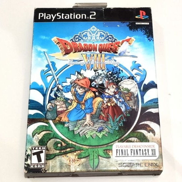 Dragon Quest VIII Original PS2 Game USA Region Mint Condition | Shopee ...